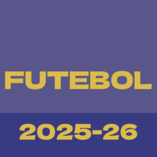 Logo for "Futebol 2025-2026"
