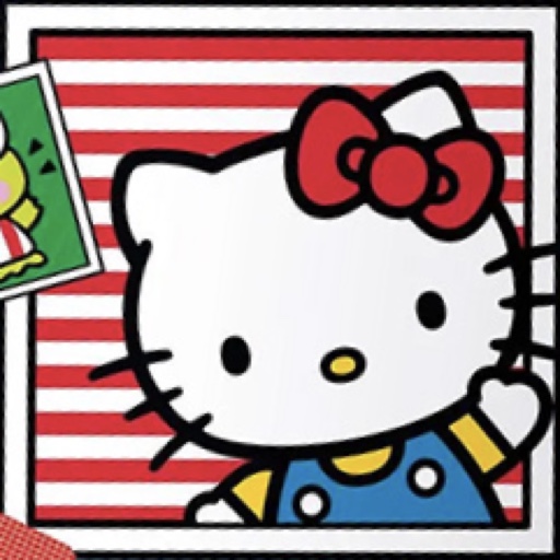 Logo for "Hello Kitty and Friends"
